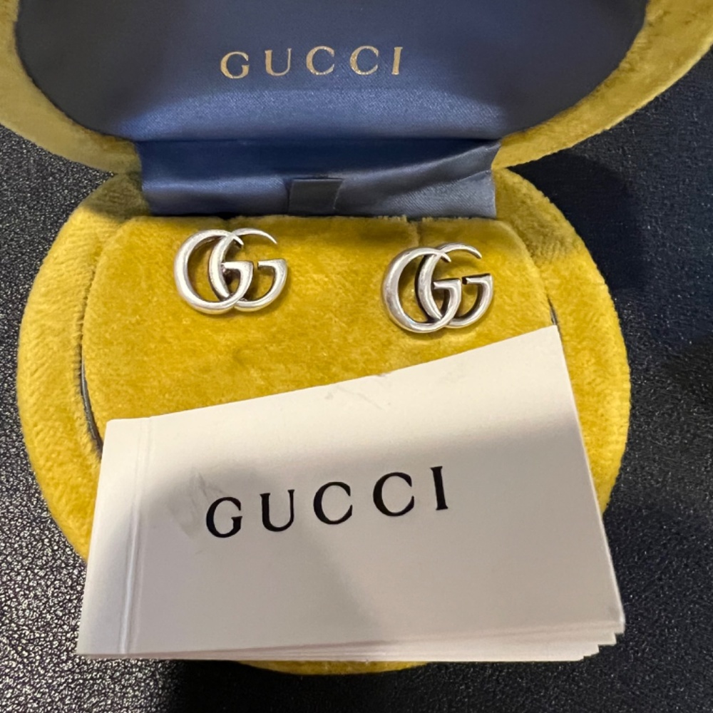 Gucci Silver Men’s Cufflinks - Picture 4 of 5